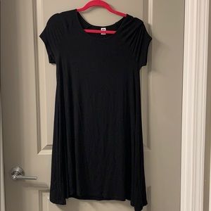 Black t-shirt dress